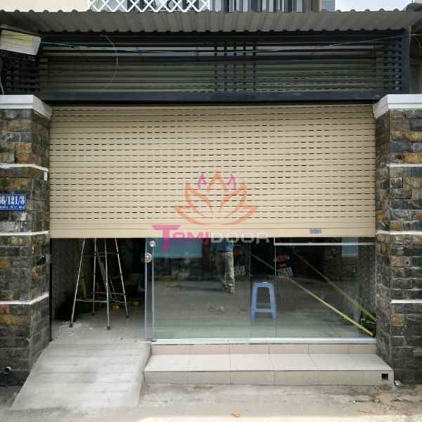 Cách tháo lắp cửa cuốn