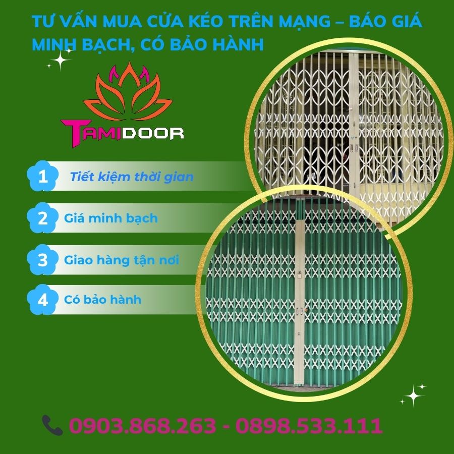 Tư Vấn Mua Cửa Kéo Trên Mạng – Báo Giá Minh Bạch, Có Bảo Hành