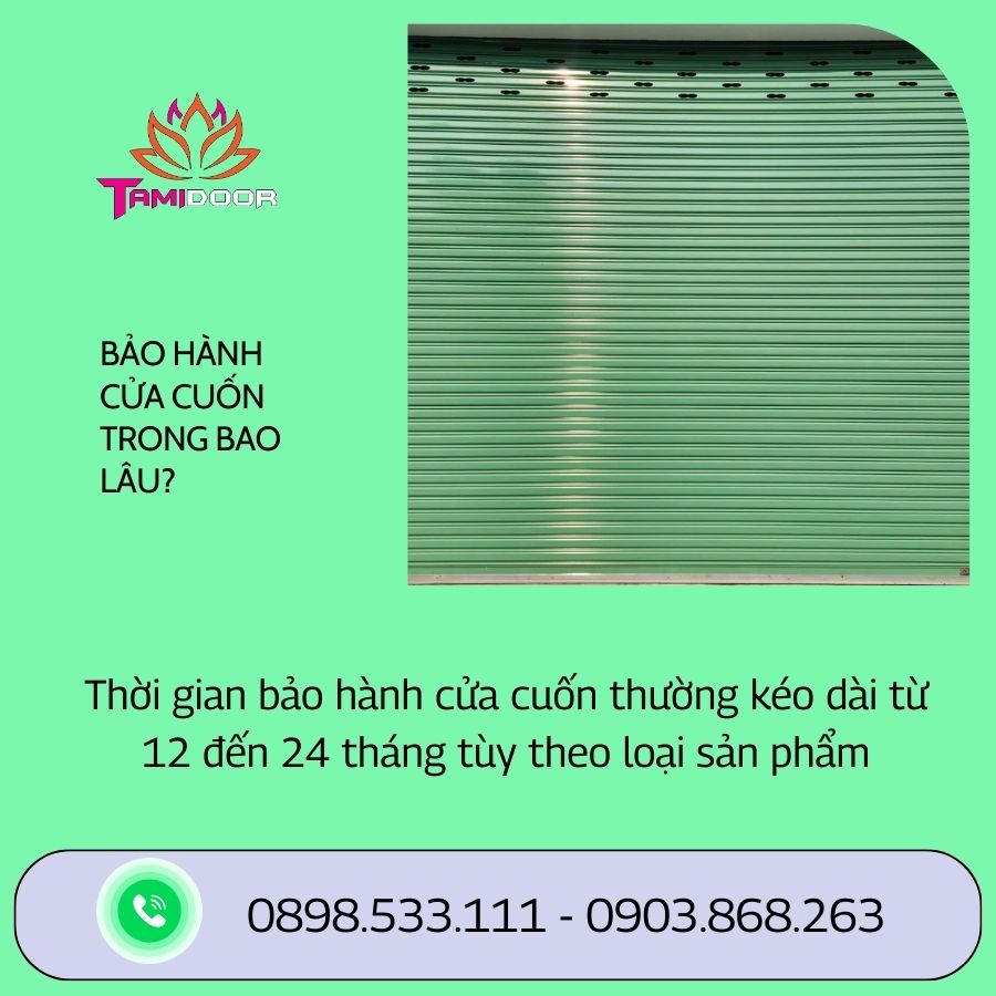 Bảo hành cửa cuốn