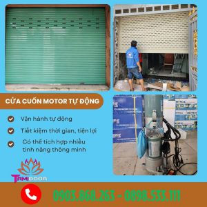 Cửa Cuốn Motor Tự Động