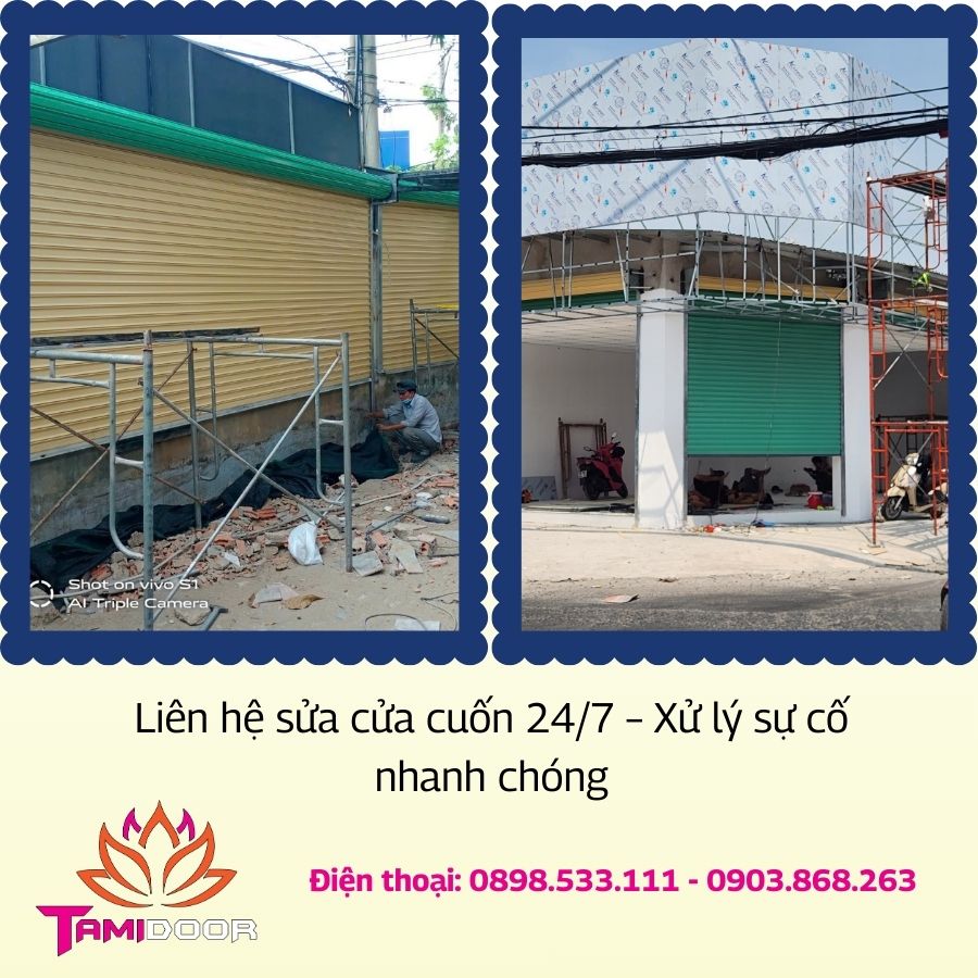 Liên hệ sửa cửa cuốn 24/7 – Xử lý sự cố nhanh chóng