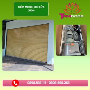 Chi phí thêm motor cửa cuốn không hề đắt, mà là khoản đầu tư hợp lý cho sự an toàn và tiện nghi của gia đình bạn.