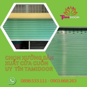xưởng sản xuất cửa cuốn uy tín