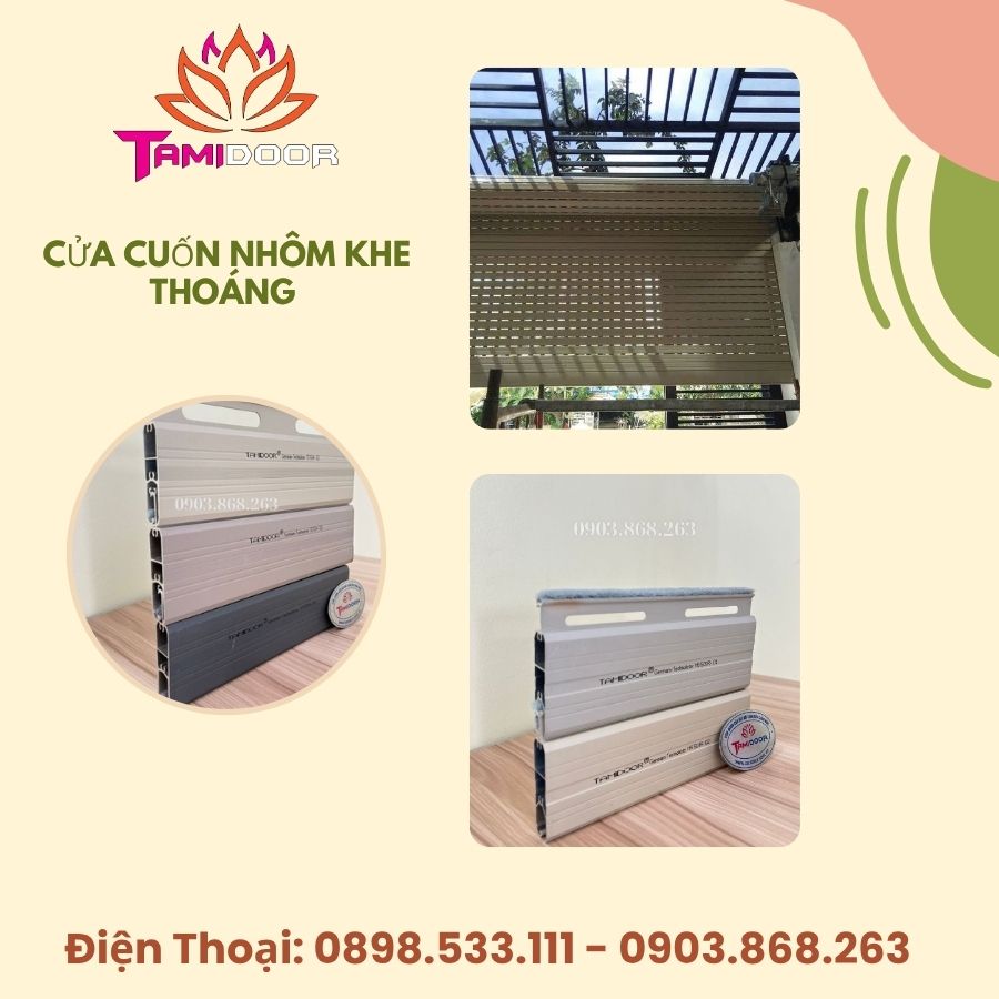 Cửa Cuốn Nhôm Khe Thoáng Có Ưu Nhược Điểm Gì?