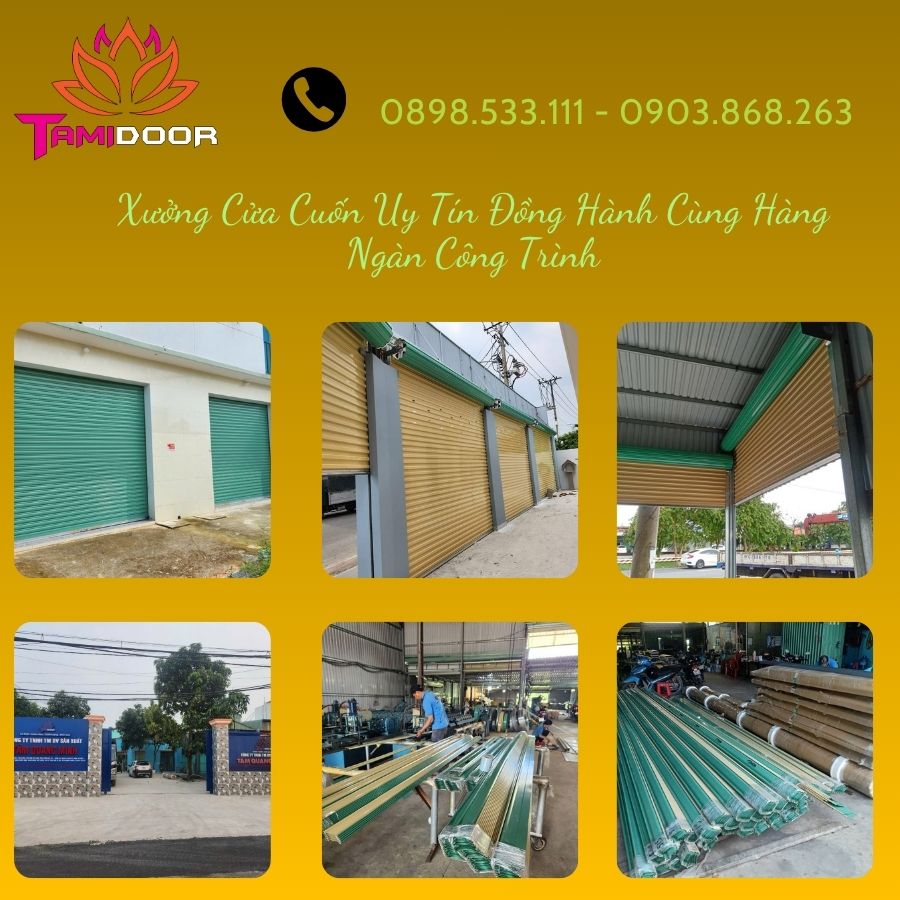 Xưởng Cửa Cuốn Uy Tín Đồng Hành Cùng Hàng Ngàn Công Trình