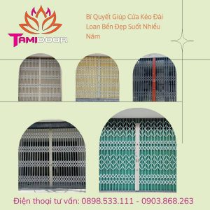 Bí Quyết Giúp Cửa Kéo Đài Loan Bền Đẹp Suốt Nhiều Năm