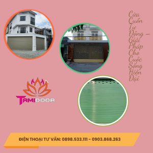 Cửa Cuốn Tự Động – Giải Pháp Cho Cuộc Sống Hiện Đại