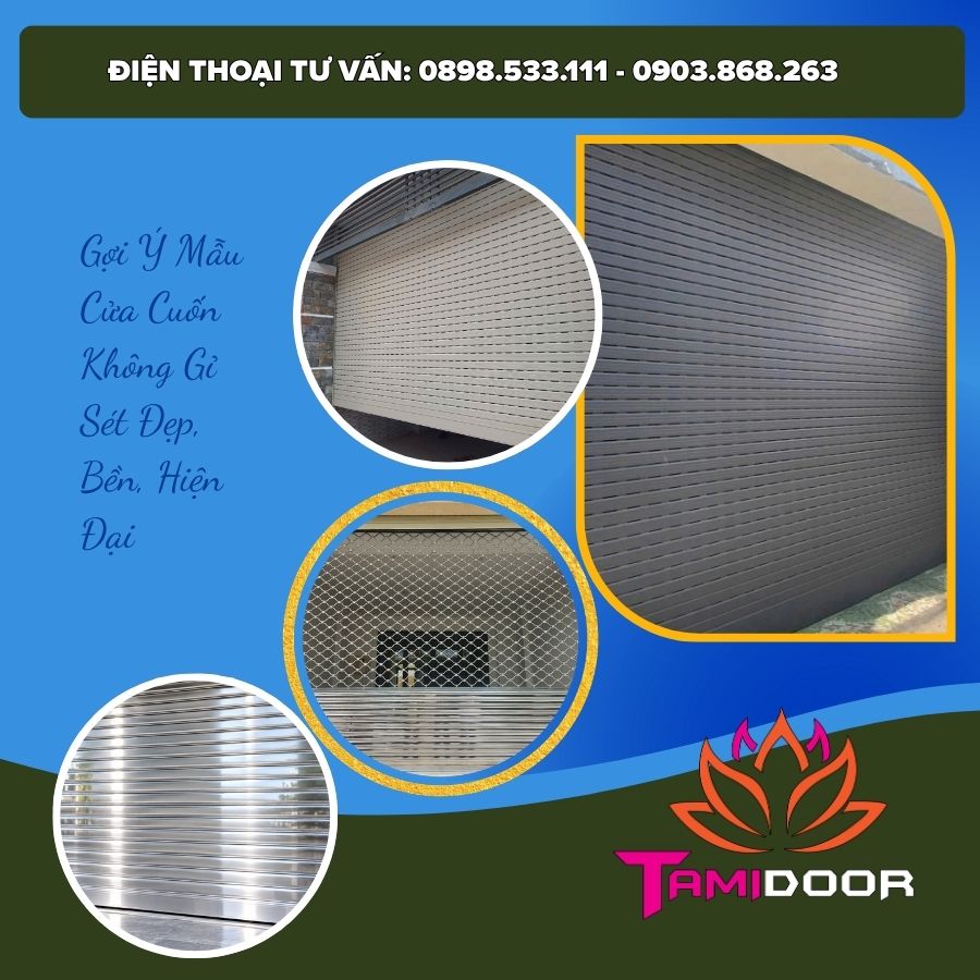 Gợi Ý Mẫu Cửa Cuốn