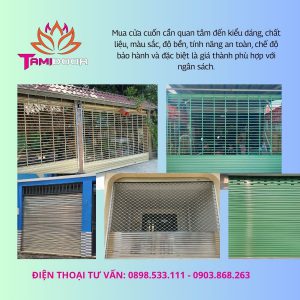 Mua Cửa Cuốn Cần Quan Tâm Những Gì? 